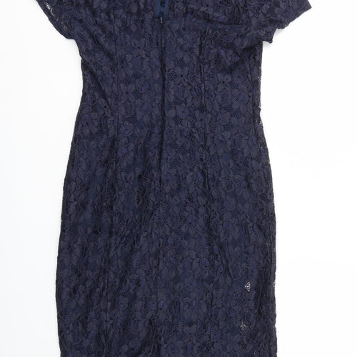 M&Co Womens Blue   A-Line  Size 10