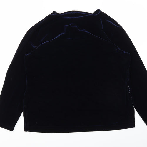 YOUR SENSE Womens Blue   Pullover Jumper Size L