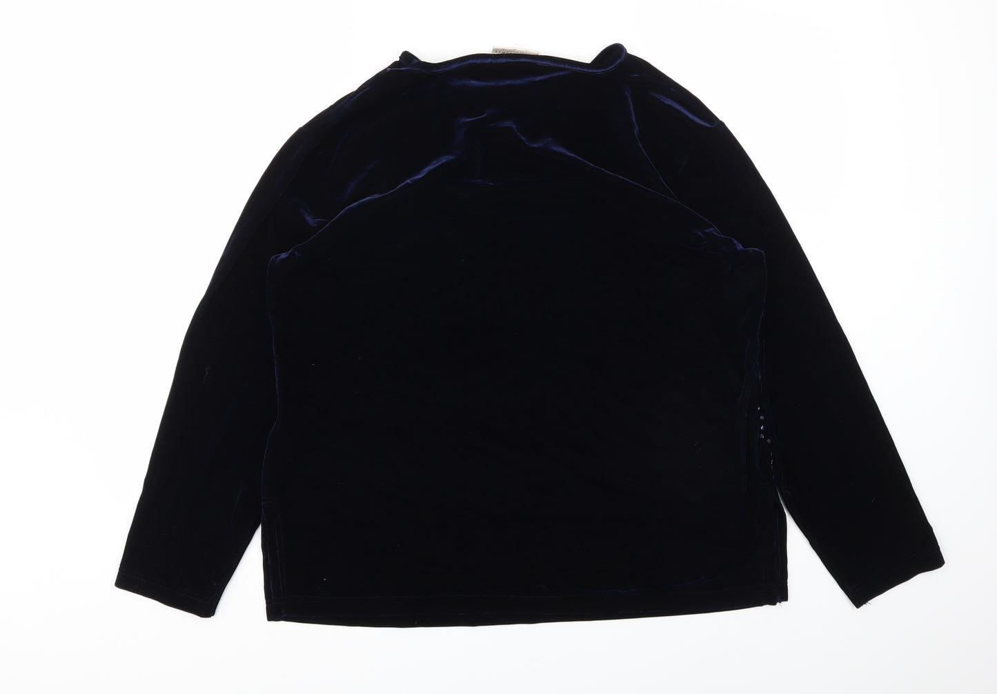 YOUR SENSE Womens Blue   Pullover Jumper Size L