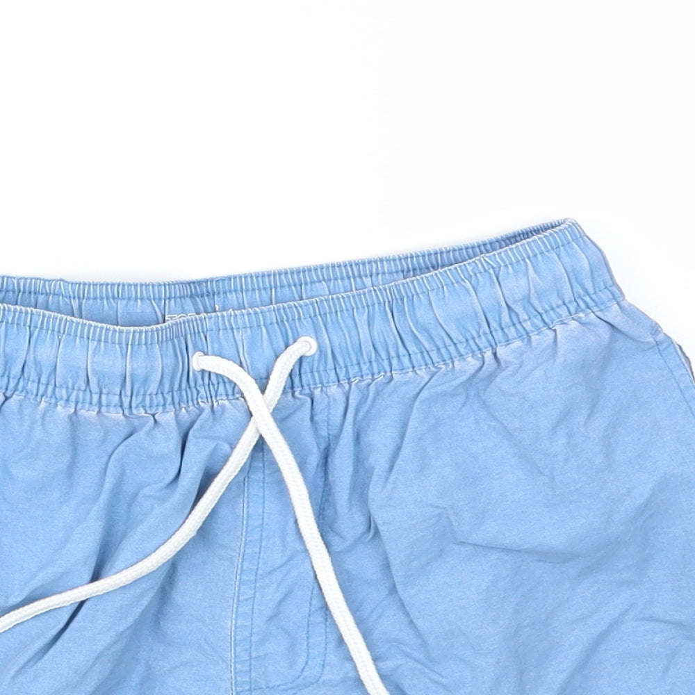 Topman Mens Blue   Sweat Shorts Size XS - Stretch waistband