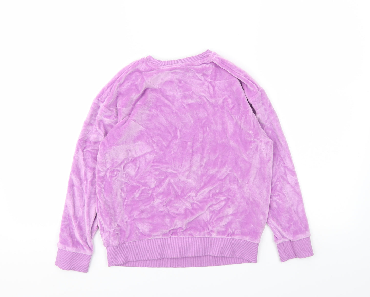 M&S Girls Purple   Pullover Jumper Size 9-10 Years