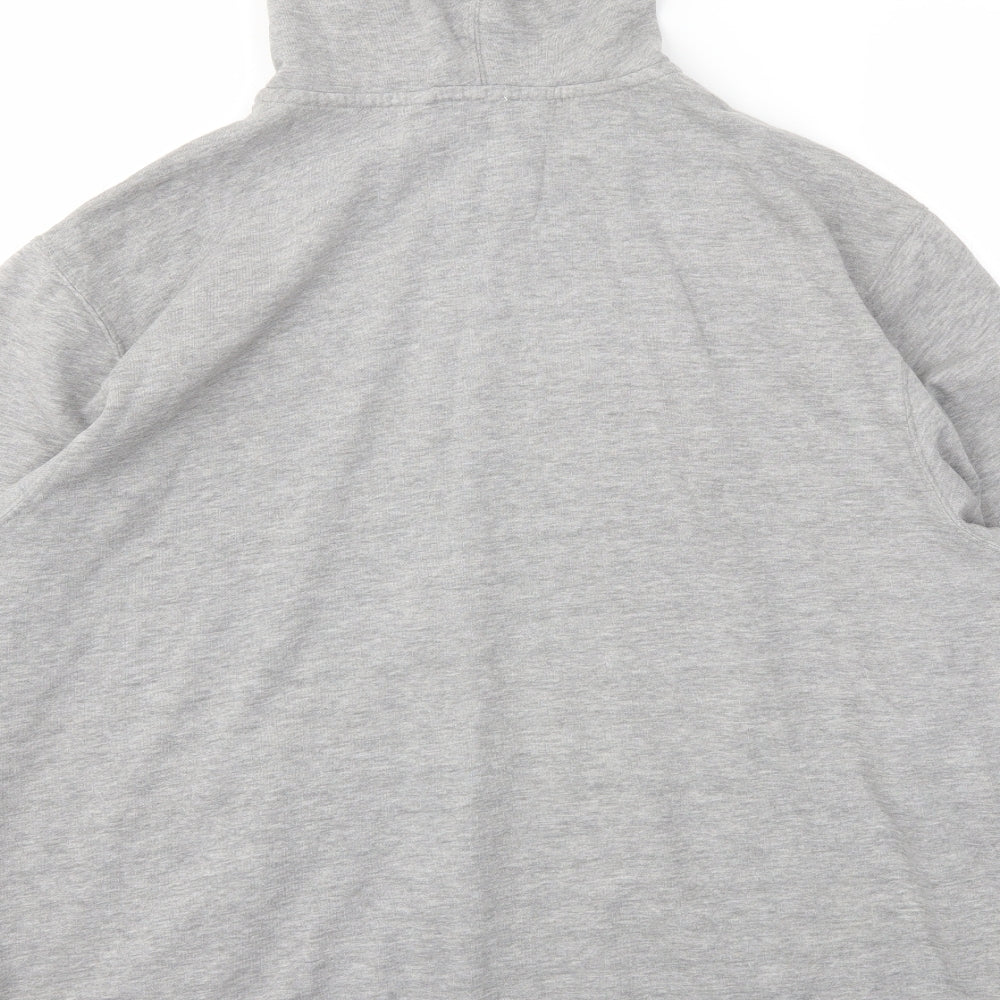 George Mens Grey   Full Zip Hoodie Size XL