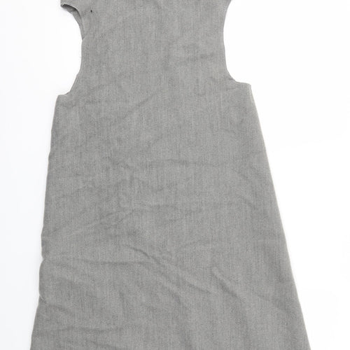 New Look Womens Grey   Overcoat Jacket Size M