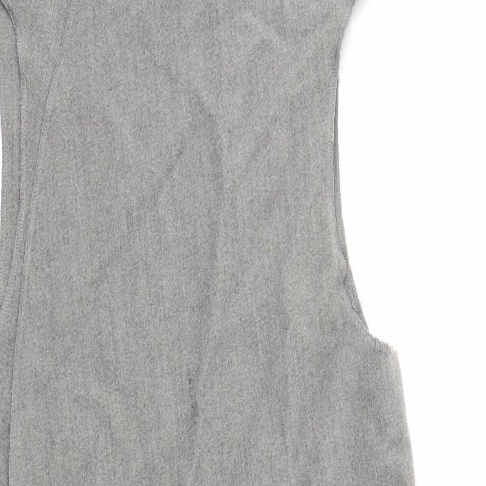 New Look Womens Grey   Overcoat Jacket Size M