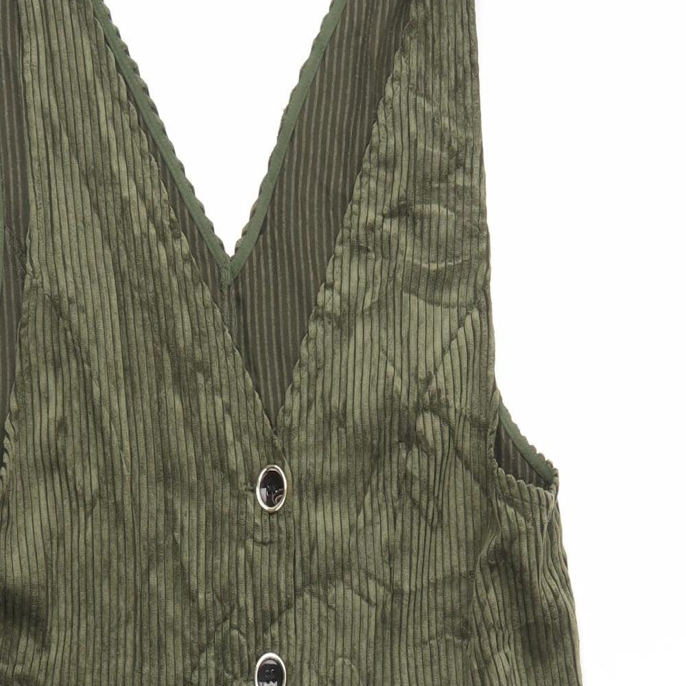 Preworn Womens Green   Fit & Flare  Size 14