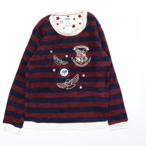 Primark Girls Multicoloured Striped  Top Pyjama Top Size S