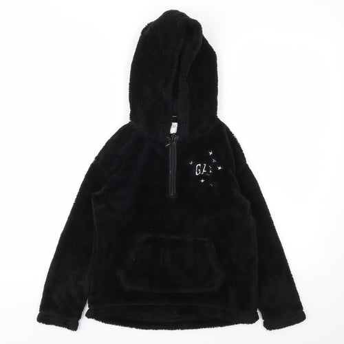 Gap Girls Black   Full Zip Jumper Size M