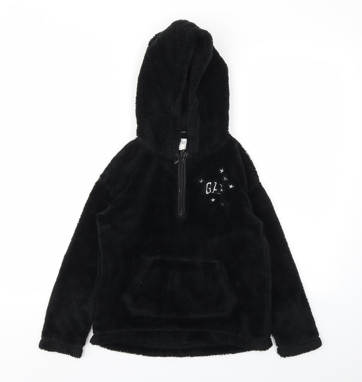 Gap Girls Black   Full Zip Jumper Size M