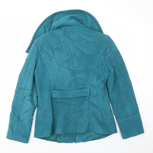 Wallis Womens Blue   Jacket Coat Size 12