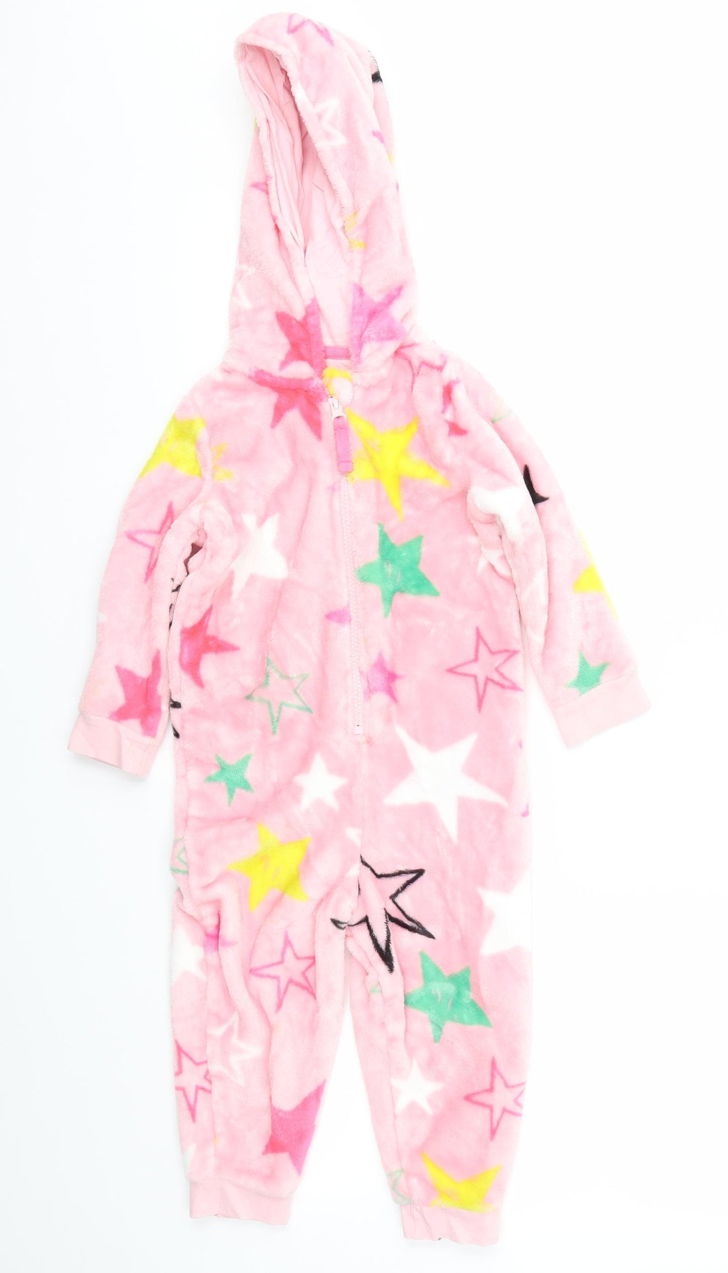 M&S Girls Multicoloured Argyle/Diamond  Top Bodysuit Size 2 Years