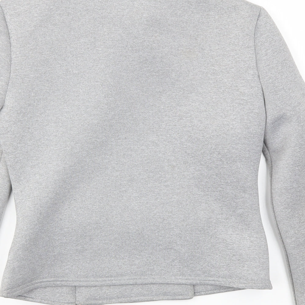 Boohoo Womens Grey   Jacket  Size 10