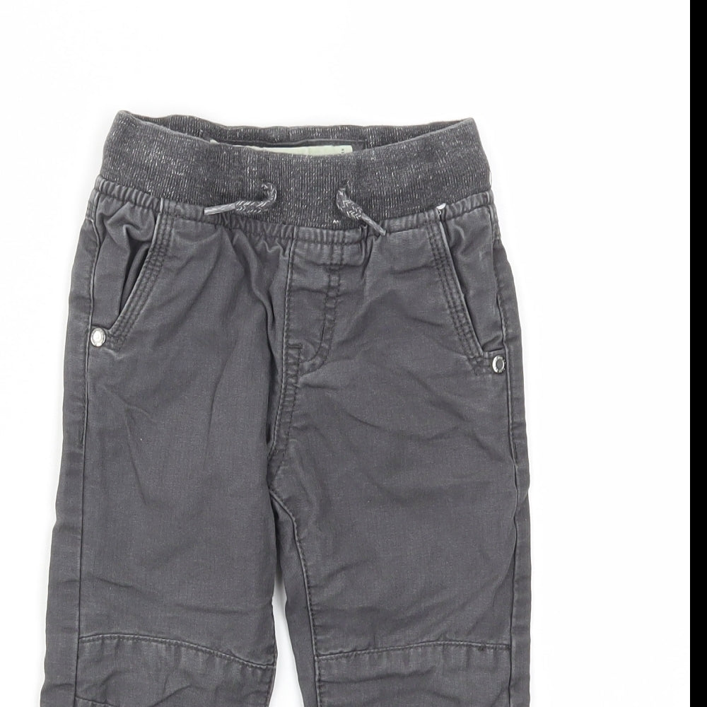 DENIM &CO Boys Grey   Capri Trousers Size 2-3 Years