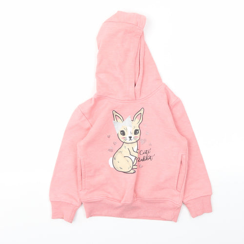 XMALL Girls Pink   Pullover Jumper Size 2 Years
