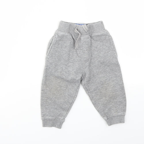 TU Boys Grey   Cargo Trousers Size 9-12 Months