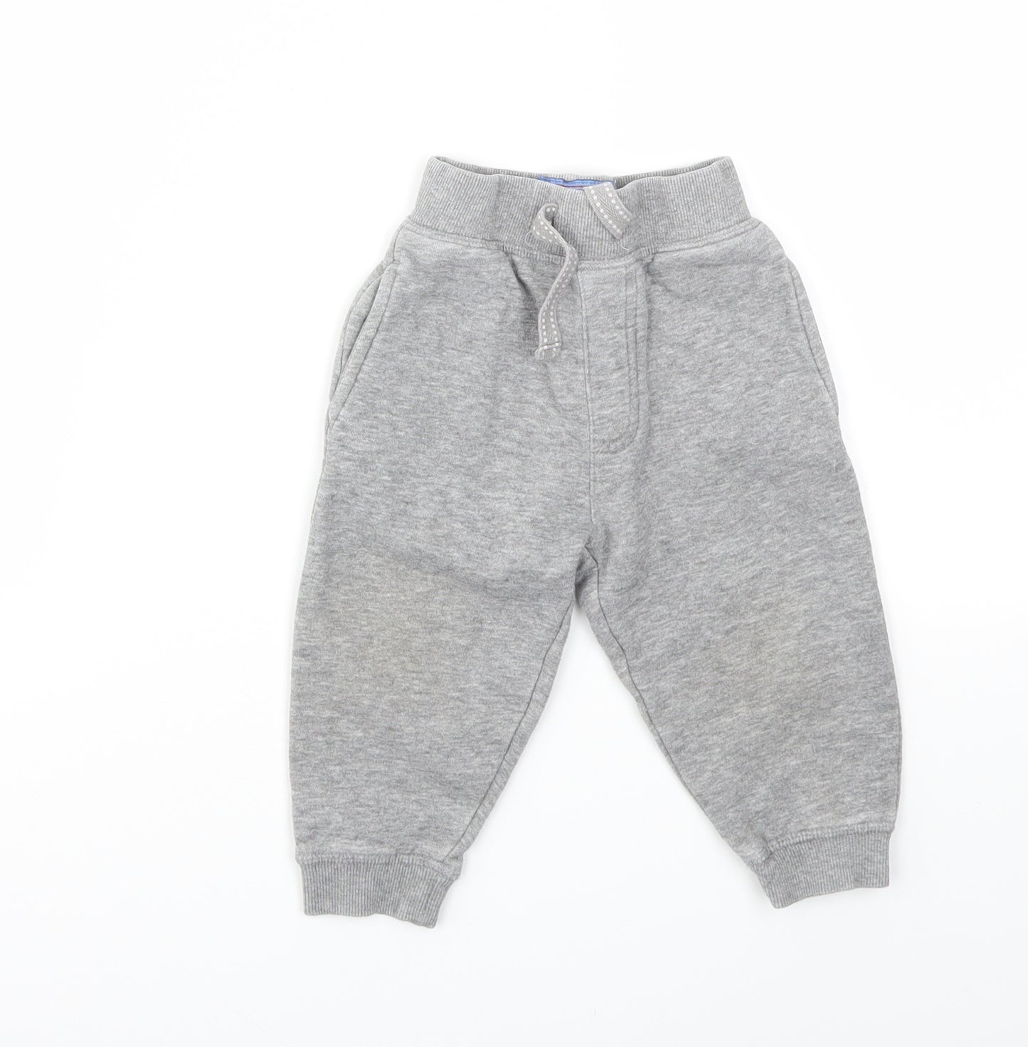 TU Boys Grey   Cargo Trousers Size 9-12 Months