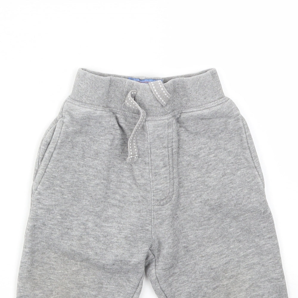 TU Boys Grey   Cargo Trousers Size 9-12 Months