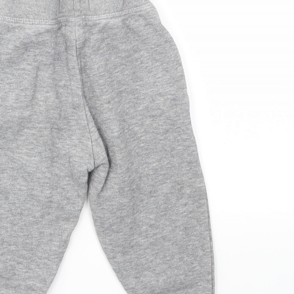TU Boys Grey   Cargo Trousers Size 9-12 Months