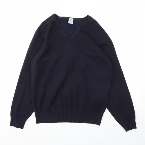 Trustar Mens Blue   Pullover Sweatshirt Size M