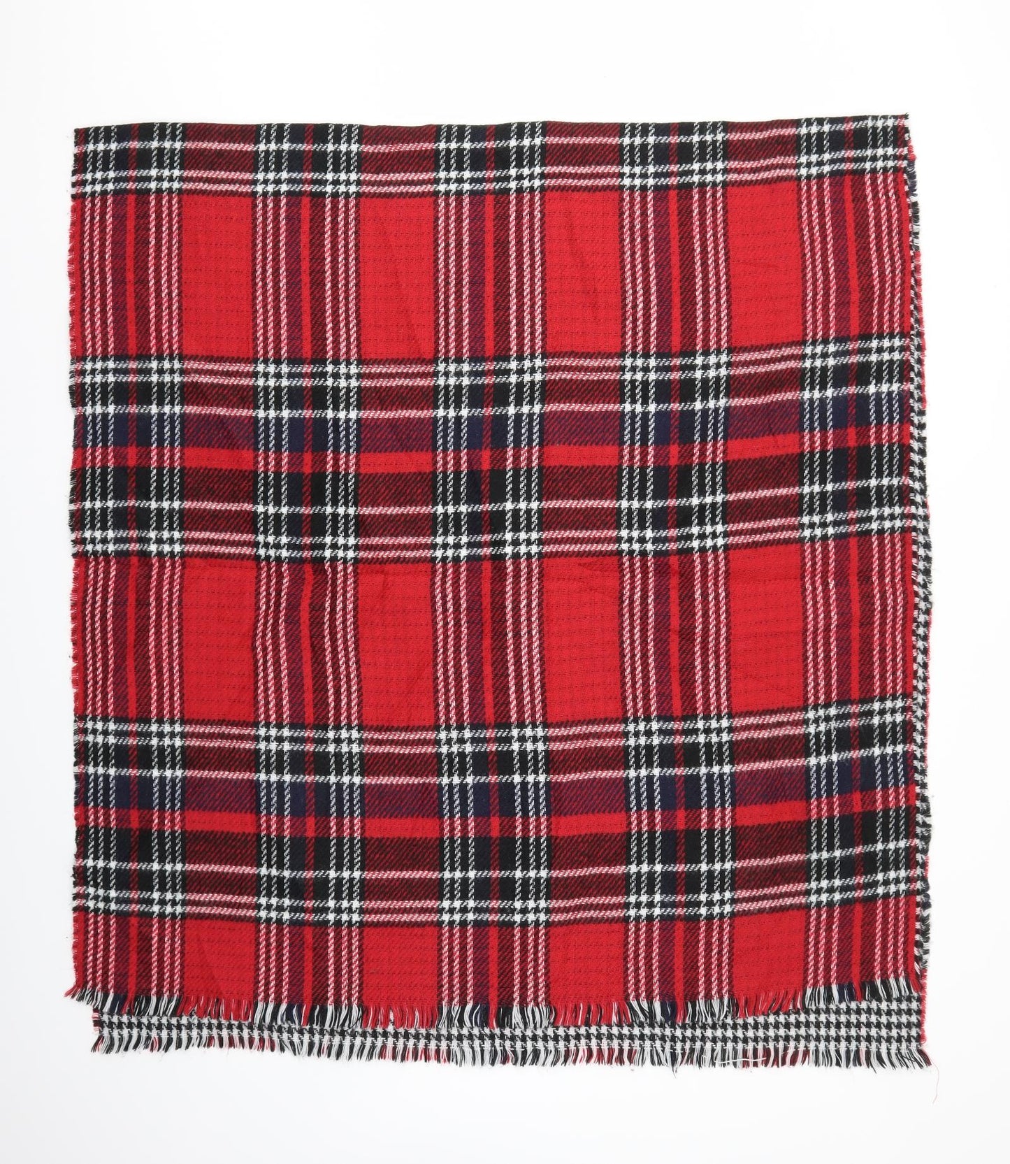Preworn Womens Multicoloured Check   Scarf