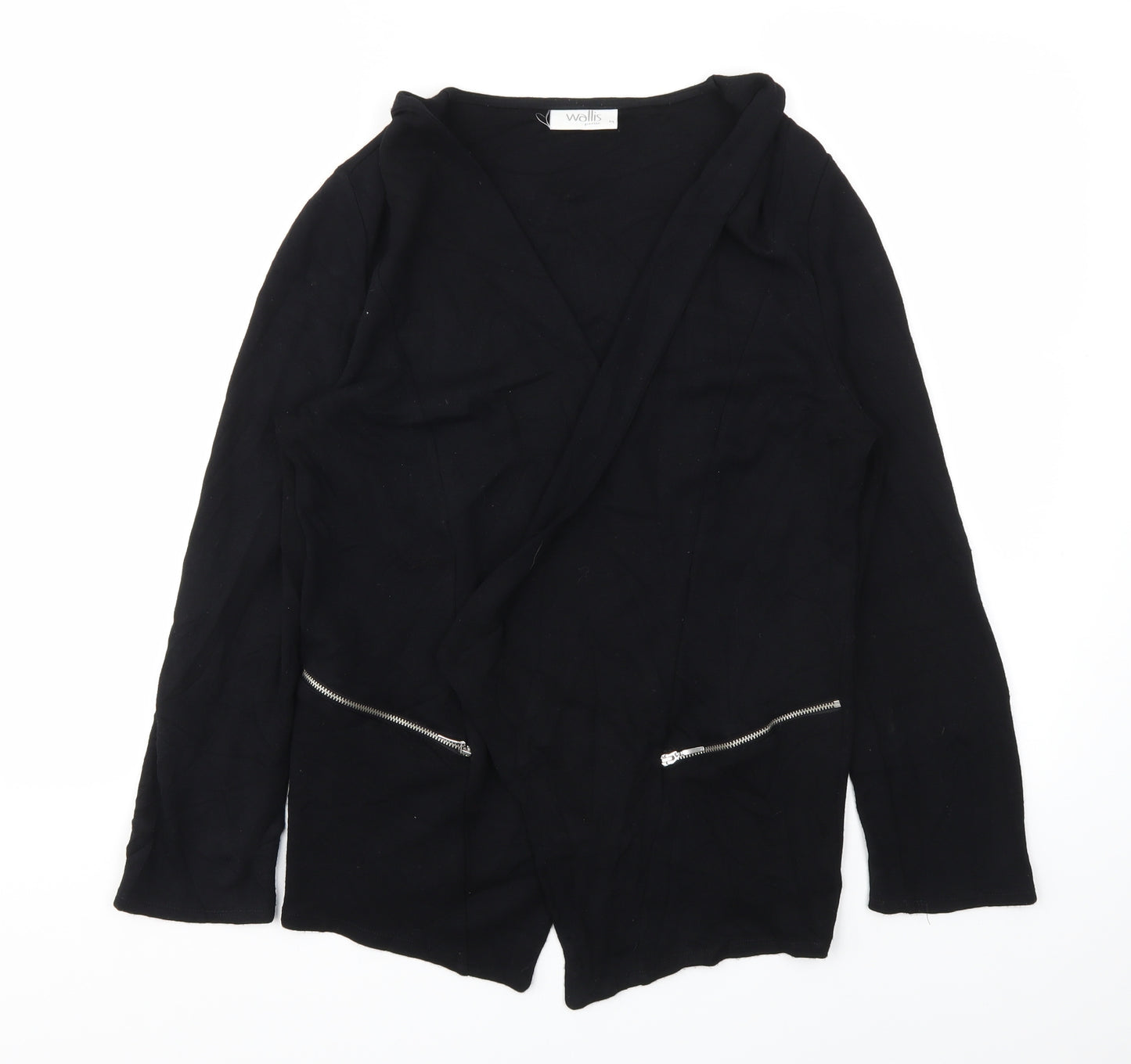 Wallis Womens Black   Cardigan Jumper Size M