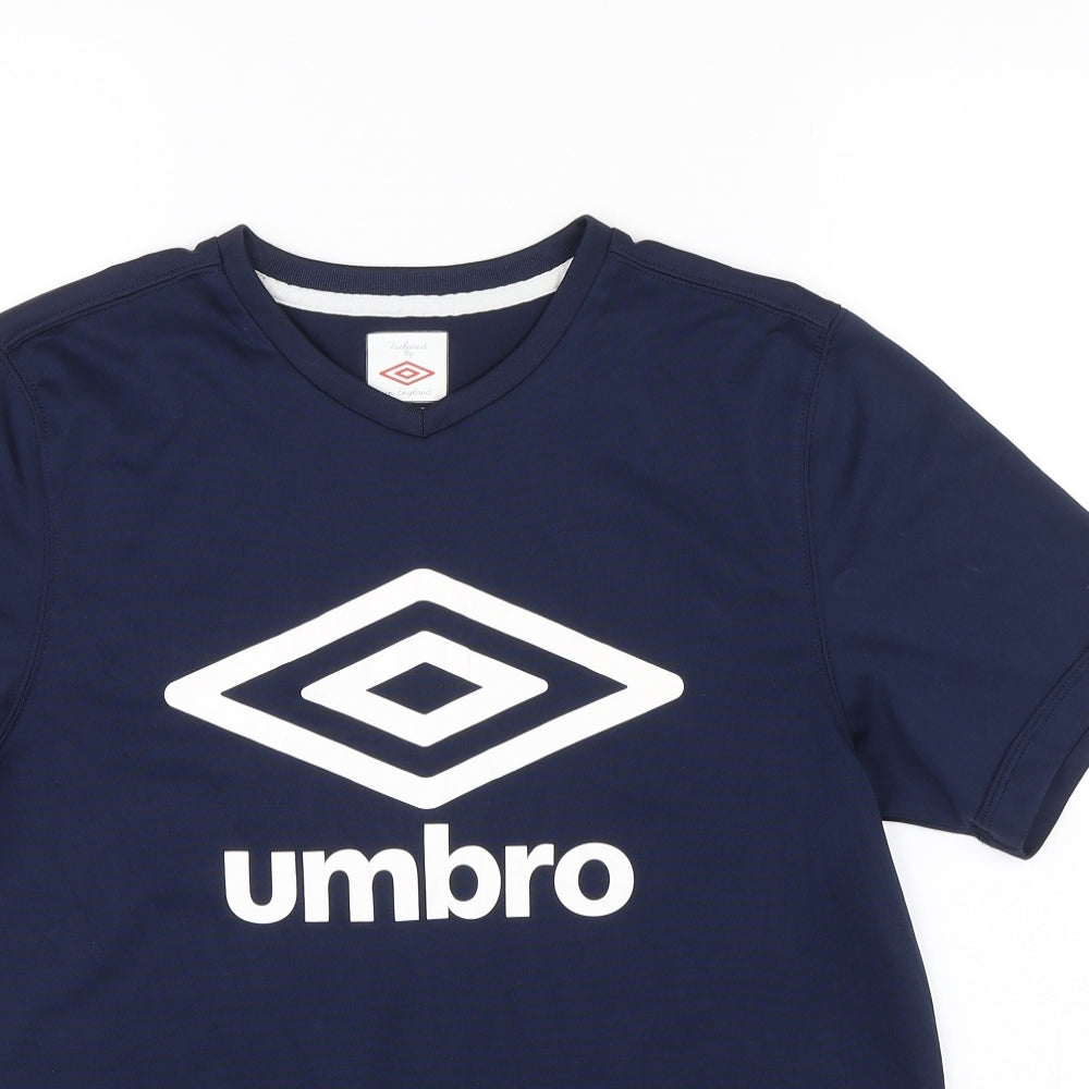 Umbro Mens Blue   Basic T-Shirt Size M