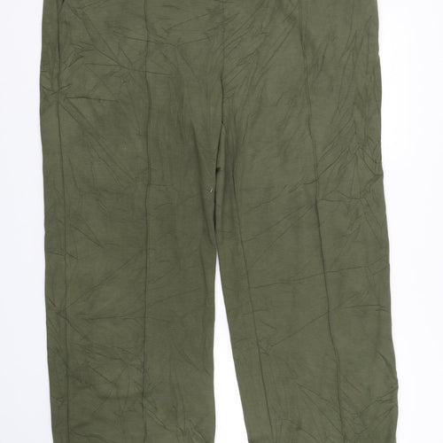 TU Womens Green   Capri Trousers Size 20 L31 in