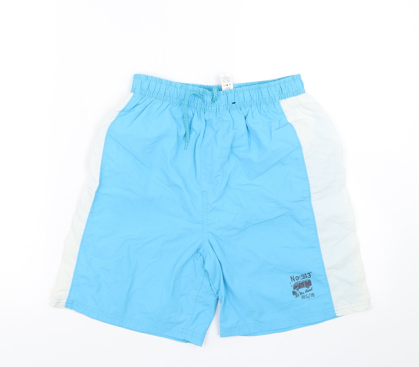 George Boys Blue   Bermuda Shorts Size 9-10 Years - Swim Shorts