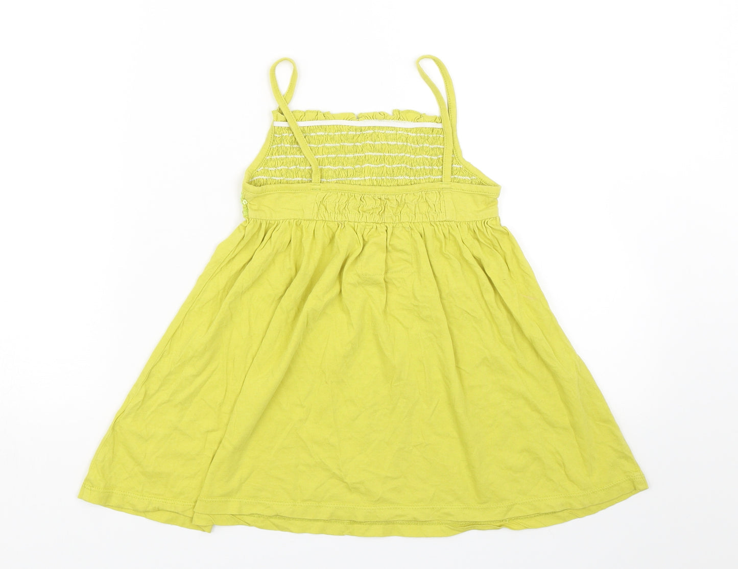 NEXT Girls Green   Tank Dress  Size 7 Years