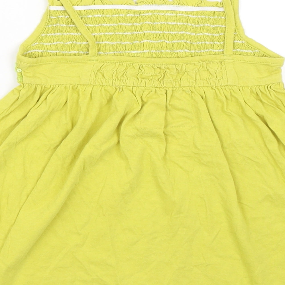 NEXT Girls Green   Tank Dress  Size 7 Years