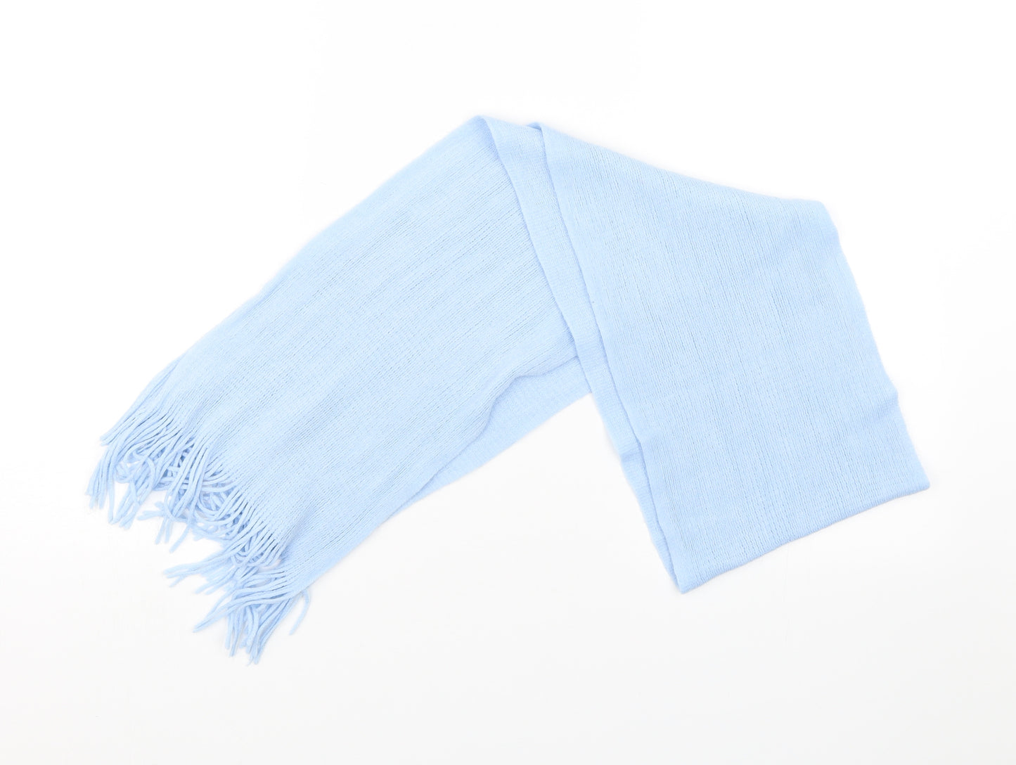 Preworn Womens Blue  Knit  Scarf