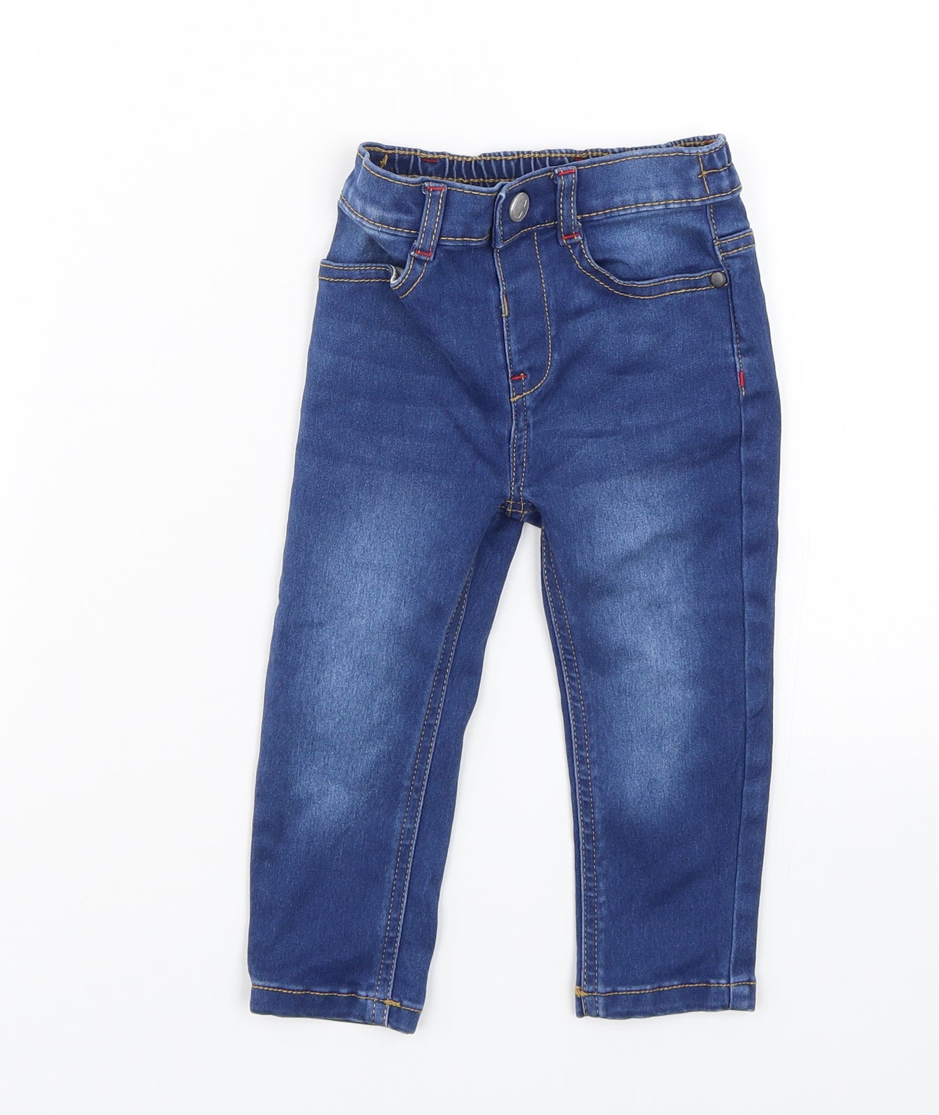 Bluezoo Baby Blue  Denim Capri Jeans Size 12-18 Months