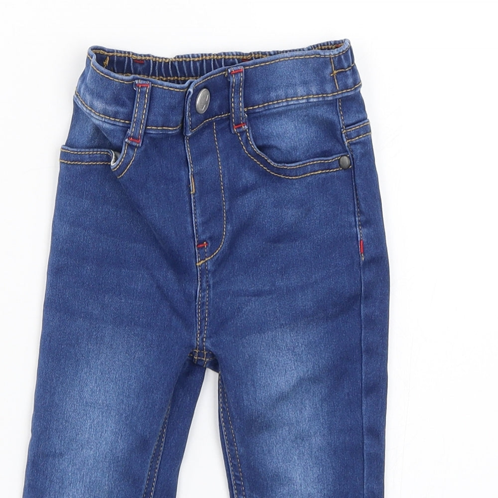 Bluezoo Baby Blue  Denim Capri Jeans Size 12-18 Months