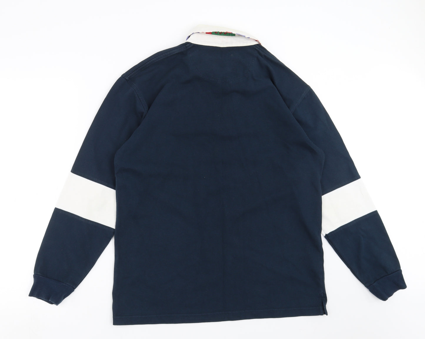 Cotton Traders Mens Blue    Polo Size M