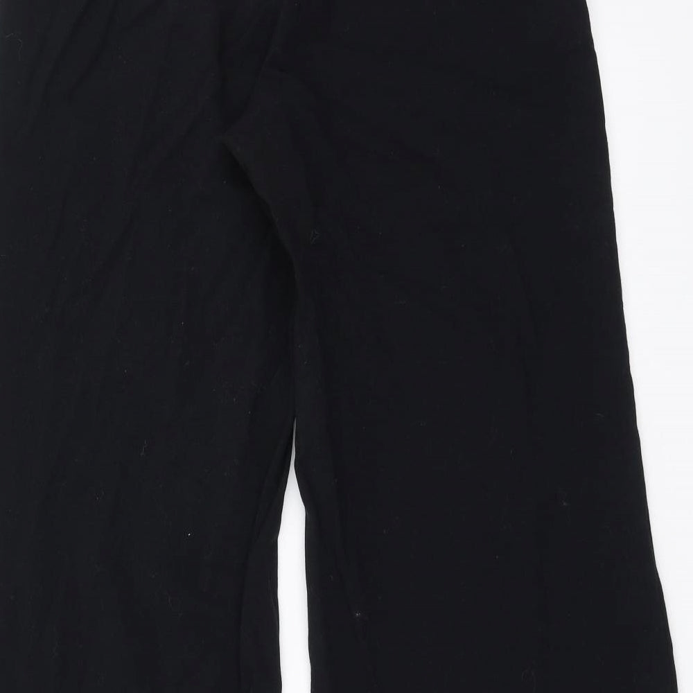 Marks and Spencer Womens Black   Trousers  Size 10 L29 in