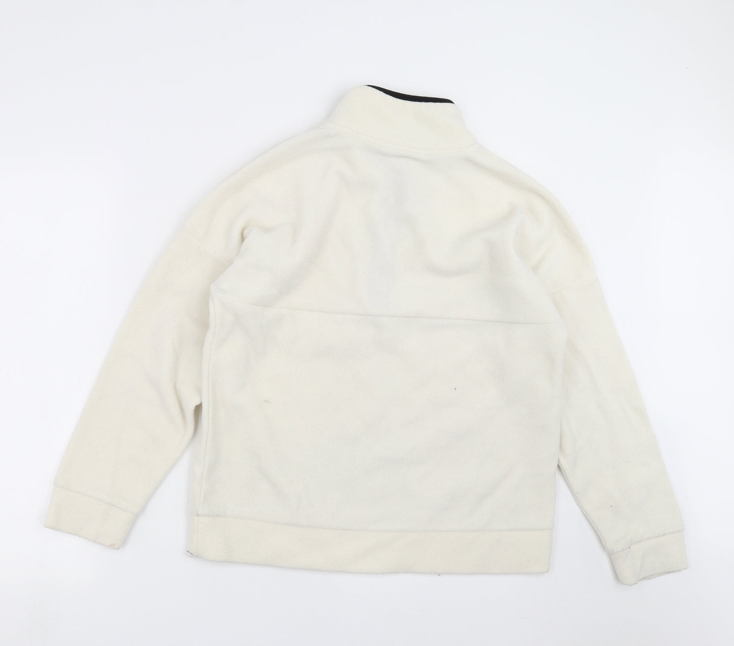 Primark Womens Ivory  Fleece Pullover Jumper Size XS