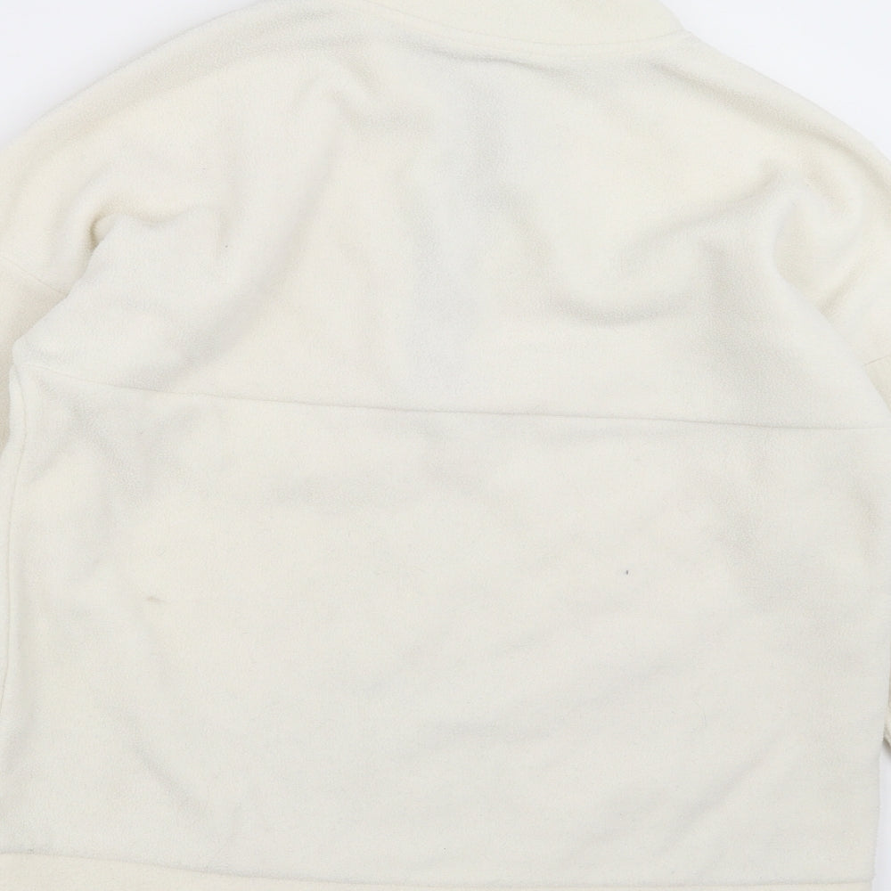 Primark Womens Ivory  Fleece Pullover Jumper Size XS