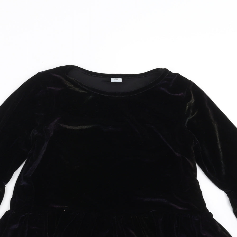 TU Girls Black   Fit & Flare  Size 9 Years