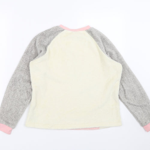 M&Co Girls Ivory   Top Pyjama Top Size 11-12 Years  - bear