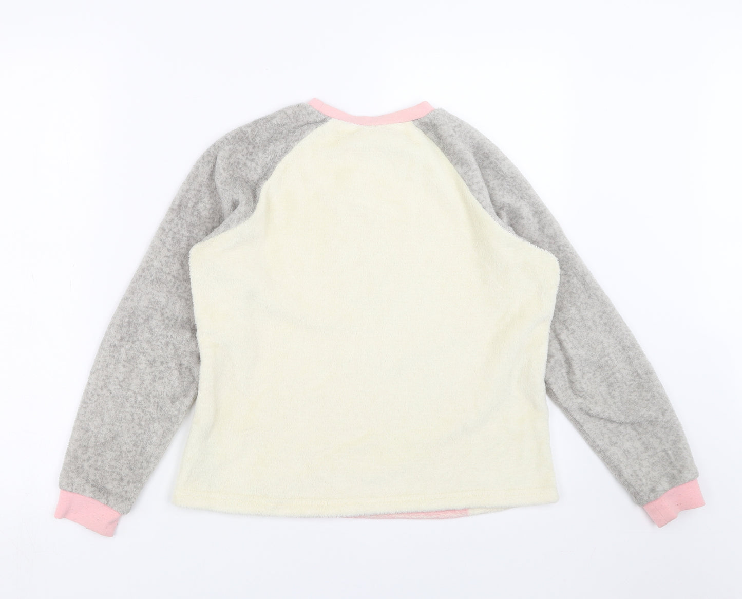 M&Co Girls Ivory   Top Pyjama Top Size 11-12 Years  - bear