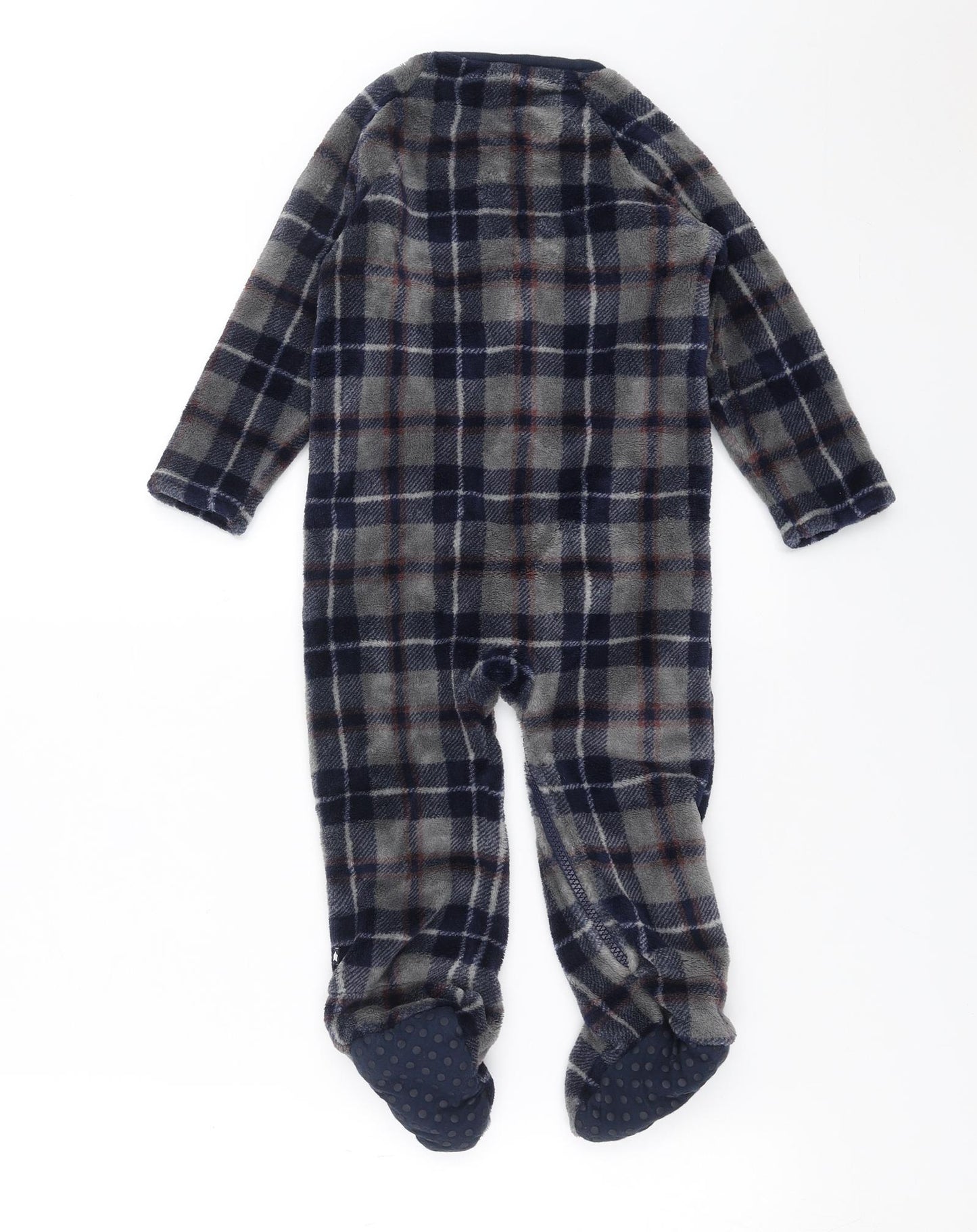 NEXT Boys Blue Plaid   One Piece Size 12-18 Months  - onesie