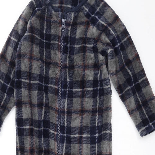 NEXT Boys Blue Plaid   One Piece Size 12-18 Months  - onesie