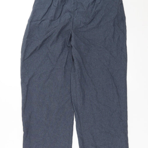 Bonmarché Womens Blue   Trousers  Size 14 L27 in