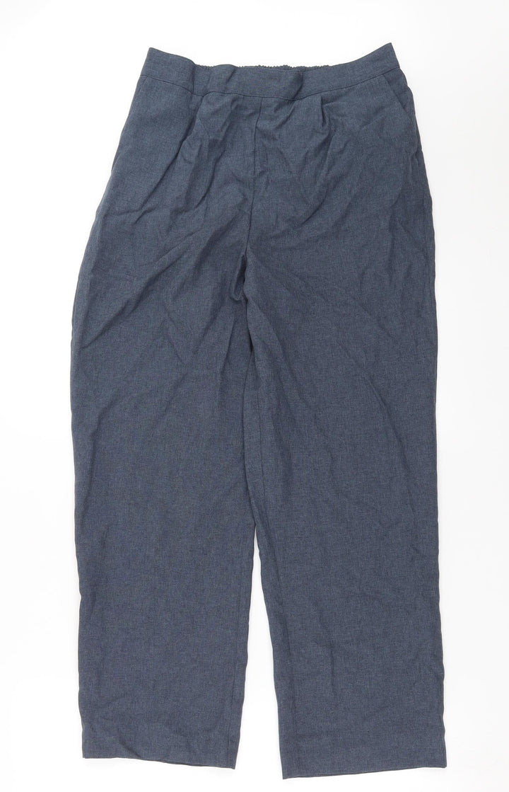 Bonmarché Womens Blue Trousers Size 14 L27 in