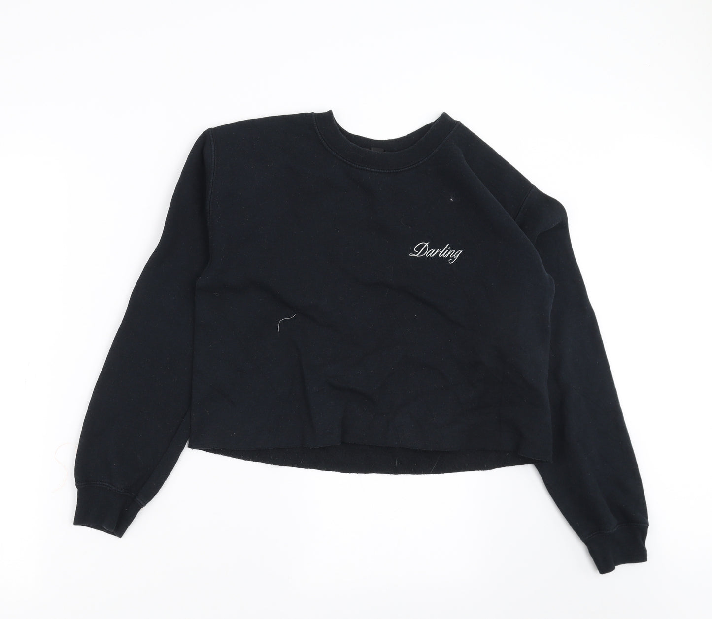 Topshop Womens Blue   Pullover Sweatshirt Size S  - Darling