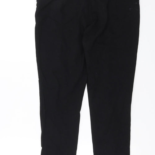 F&F Womens Black   Cropped Trousers Size 16 L23 in