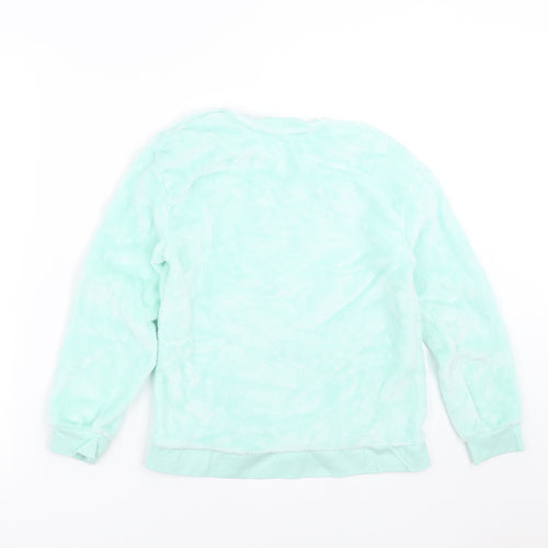 George Girls Green Solid  Top Pyjama Top Size 9-10 Years  - snooze
