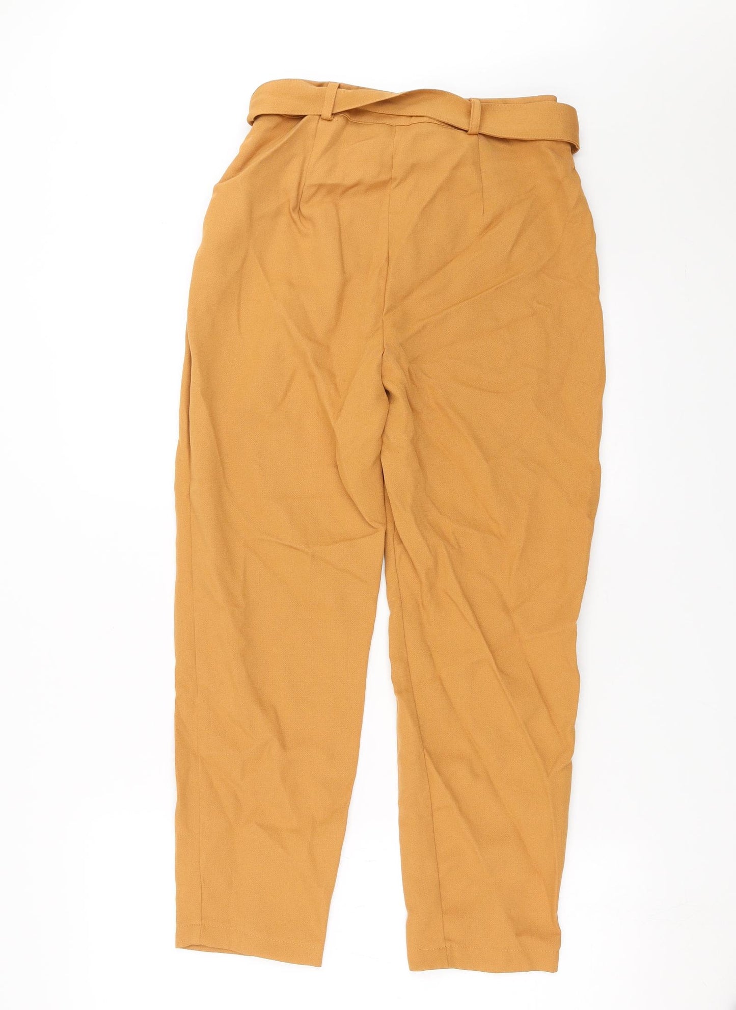 Missguided Womens Brown   Trousers  Size 8 L25 in