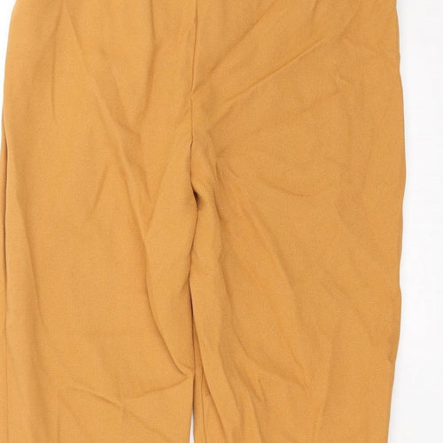 Missguided Womens Brown   Trousers  Size 8 L25 in