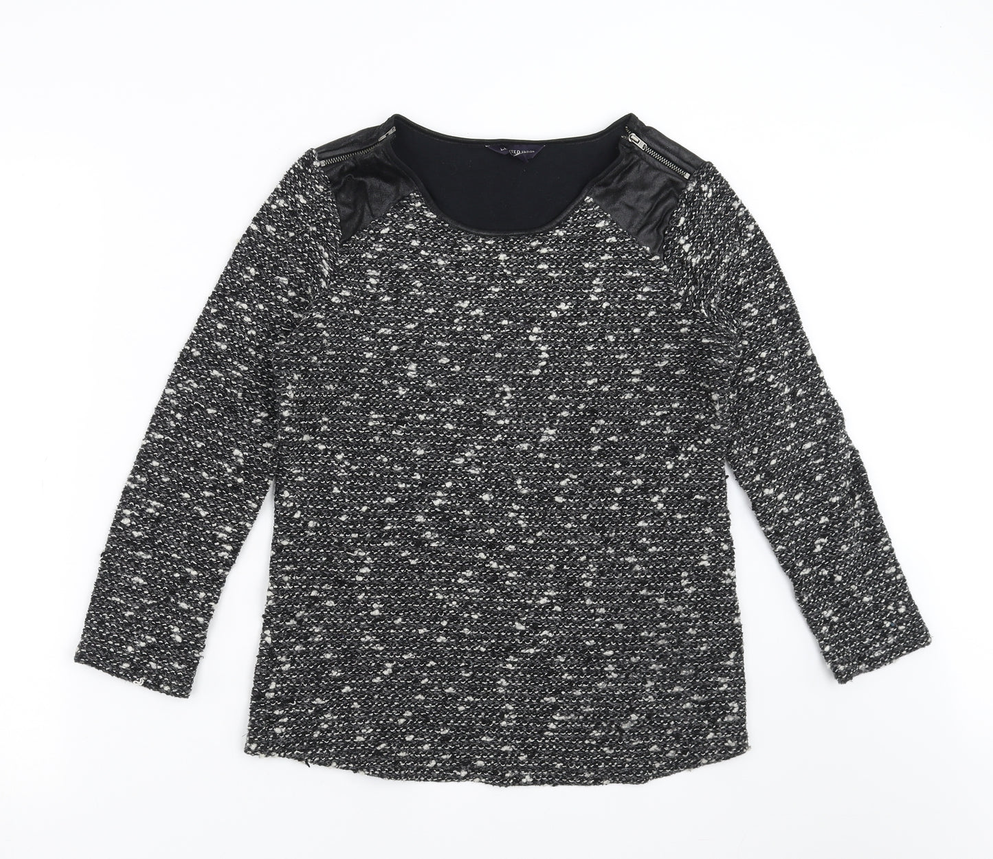 Marks and Spencer Womens Black   Pullover Jumper Size 12