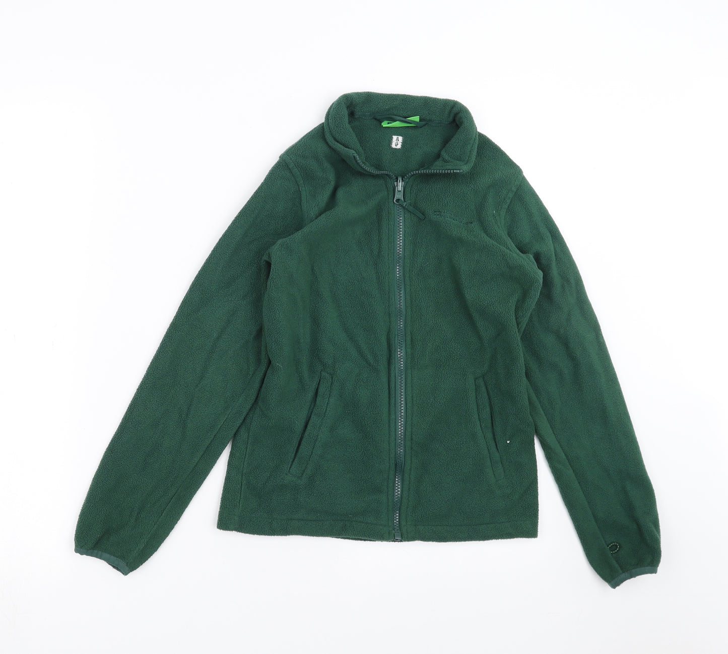Mountain Warehouse Boys Green  Fleece Full Zip Jumper Size 9-10 Years